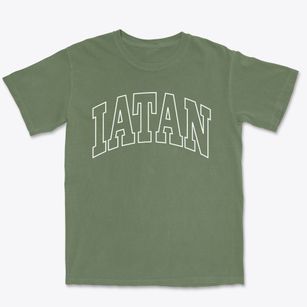 Iatan Missouri Trendy Block Premium Heavyweight T-shirt