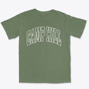 Camp Hill Pennsylvania Trendy Block Premium Heavyweight T-shirt