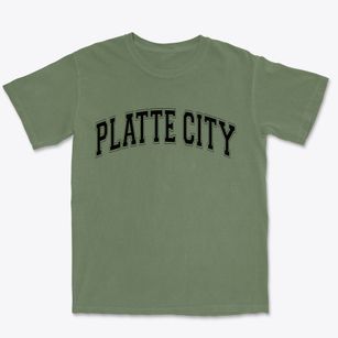 Platte City Missouri Varsity Premium Heavyweight T-shirt