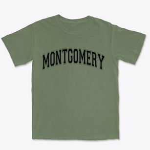 Montgomery West Virginia Varsity Premium Heavyweight T-shirt