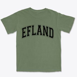Efland North Carolina Varsity Premium Heavyweight T-shirt