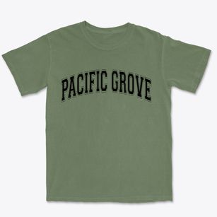 Pacific Grove California Varsity Premium Heavyweight T-shirt