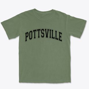 Pottsville Pennsylvania Varsity Premium Heavyweight T-shirt