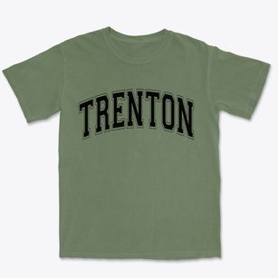 Trenton New Jersey Varsity Premium Heavyweight T-shirt