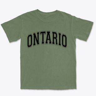 Ontario Oregon Varsity Premium Heavyweight T-shirt