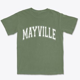 Mayville Wisconsin Varsity Premium Heavyweight T-shirt