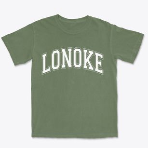Lonoke Arkansas Varsity Premium Heavyweight T-shirt