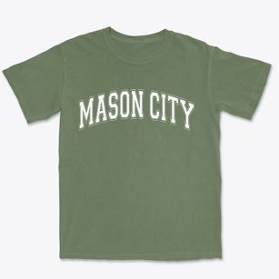 Mason City Illinois Varsity Premium Heavyweight T-shirt