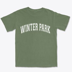 Winter Park Colorado Varsity Premium Heavyweight T-shirt