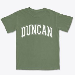 Duncan Mississippi Varsity Premium Heavyweight T-shirt