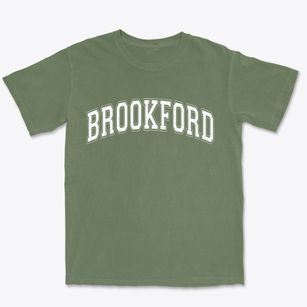 Brookford North Carolina Varsity Premium Heavyweight T-shirt