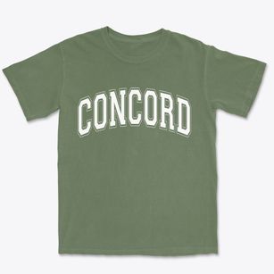 Concord North Carolina Varsity Premium Heavyweight T-shirt