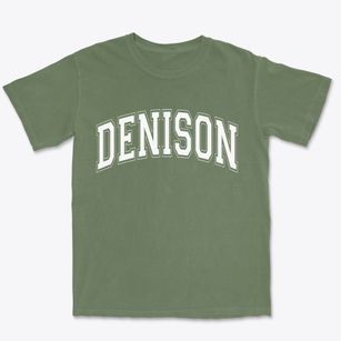 Denison Iowa Varsity Premium Heavyweight T-shirt