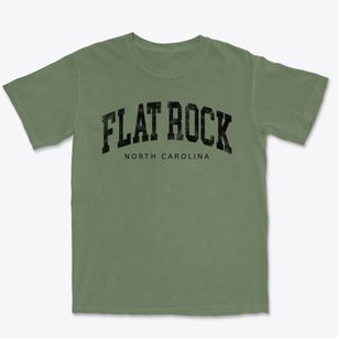 Flat Rock North Carolina Urban Vibe Premium Heavyweight T-shirt
