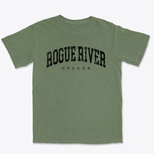 Rogue River Oregon Urban Vibe Premium Heavyweight T-shirt