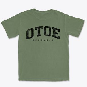 Otoe Nebraska Urban Vibe Premium Heavyweight T-shirt
