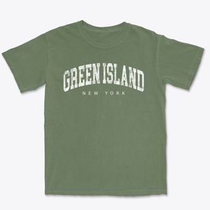 Green Island New York Urban Vibe Premium Heavyweight T-shirt