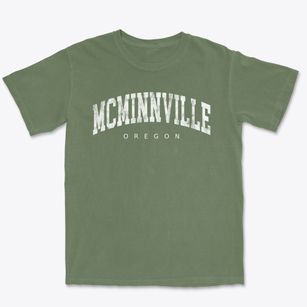 Mcminnville Oregon Urban Vibe Premium Heavyweight T-shirt