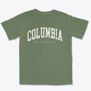 Columbia Missouri Urban Vibe Premium Heavyweight T-shirt
