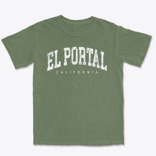 El Portal California Urban Vibe Premium Heavyweight T-shirt