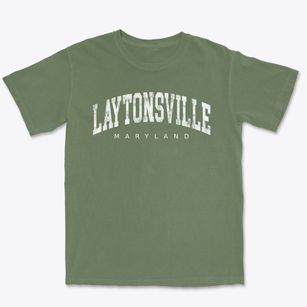 Laytonsville Maryland Urban Vibe Premium Heavyweight T-shirt