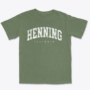 Henning Illinois Urban Vibe Premium Heavyweight T-shirt