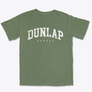 Dunlap Kansas Urban Vibe Premium Heavyweight T-shirt