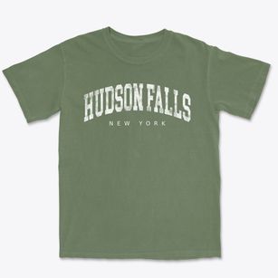 Hudson Falls New York Urban Vibe Premium Heavyweight T-shirt