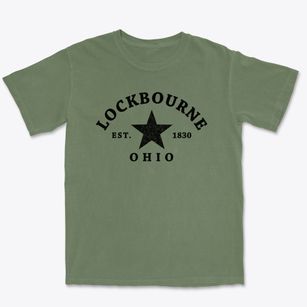 Lockbourne Ohio Star Premium Heavyweight T-shirt