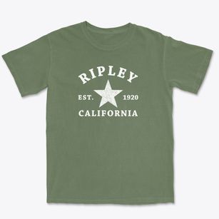 Ripley California Star Premium Heavyweight T-shirt