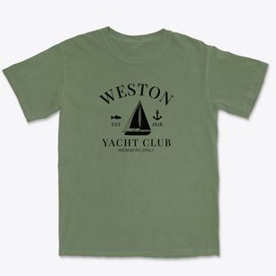 Weston West Virginia Yacht Club Premium Heavyweight T-shirt
