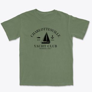 Charlottesville Virginia Yacht Club Premium Heavyweight T-shirt