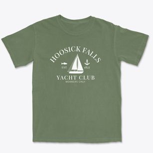 Hoosick Falls New York Yacht Club Premium Heavyweight T-shirt