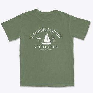 Campbellsburg Kentucky Yacht Club Premium Heavyweight T-shirt
