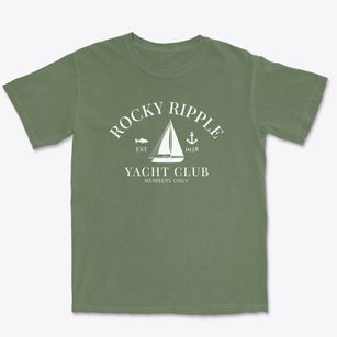 Rocky Ripple Indiana Yacht Club Premium Heavyweight T-shirt