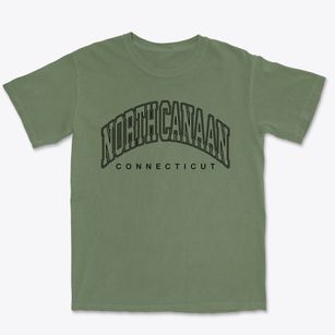 North Canaan Connecticut Inline Premium Heavyweight T-shirt