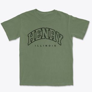 Henry Illinois Inline Premium Heavyweight T-shirt