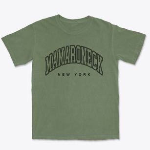 Mamaroneck New York Inline Premium Heavyweight T-shirt
