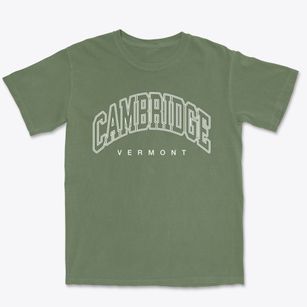 Cambridge Vermont Inline Premium Heavyweight T-shirt