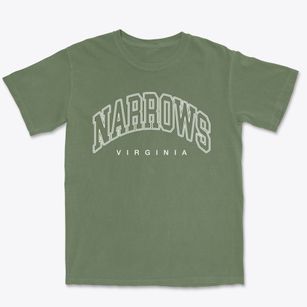 Narrows Virginia Inline Premium Heavyweight T-shirt