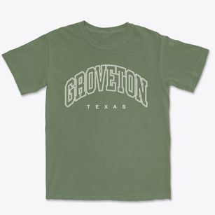 Groveton Texas Inline Premium Heavyweight T-shirt