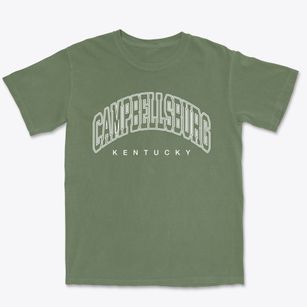 Campbellsburg Kentucky Inline Premium Heavyweight T-shirt