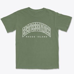 East Greenwich Rhode Island Inline Premium Heavyweight T-shirt