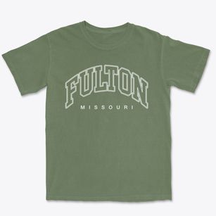 Fulton Missouri Inline Premium Heavyweight T-shirt