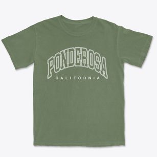 Ponderosa California Inline Premium Heavyweight T-shirt