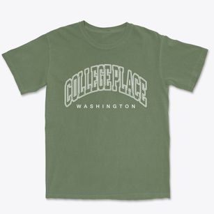 College Place Washington Inline Premium Heavyweight T-shirt