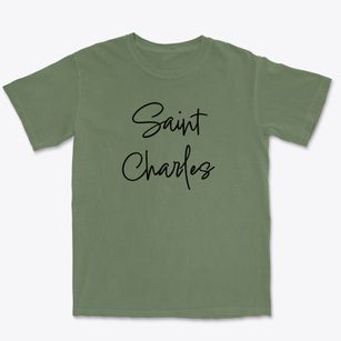 St. Charles Illinois Freestyle Premium Heavyweight T-shirt