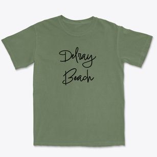 Delray Beach Florida Freestyle Premium Heavyweight T-shirt