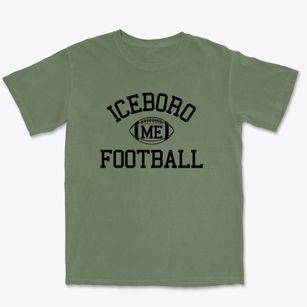 Iceboro Maine Football Premium Heavyweight T-shirt
