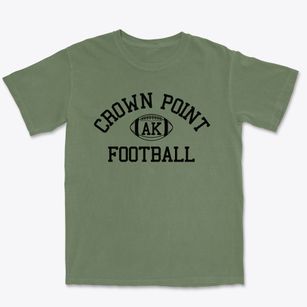 Crown Point Alaska Football Premium Heavyweight T-shirt